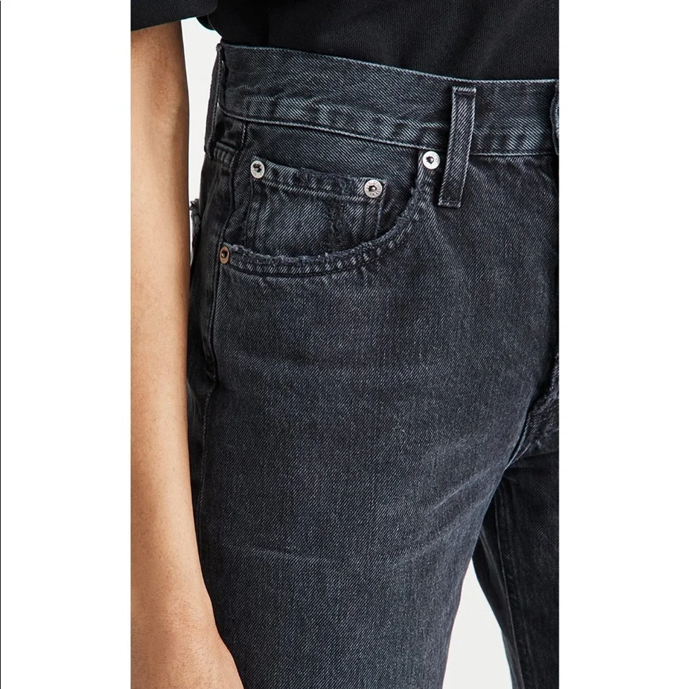 Worn 2x - AGOLDE Midrise Vintage Straight Jeans - Picture 4 of 7